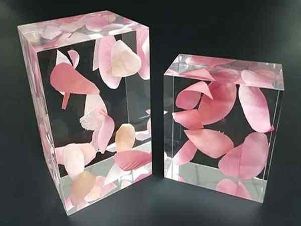 亞克力水晶花藝展示臺(tái) BY-BP21